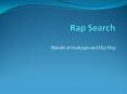 Brands at Underground Hip Hop PowerPoint PPT Presentation