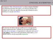 FINES DEL MATRIMONIO, 1