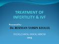 TREATMENT OF INFERTILITY PowerPoint PPT Presentation