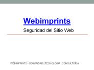 Seguridad del Sitio Web
