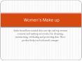 skin care tips and top women cosmetic and makeup accessories PowerPoint PPT Presentation
