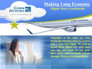 Making Long Economy Flights More Comfortable