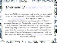 Overview of Facial Implants