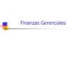Finanzas Gerenciales PowerPoint PPT Presentation