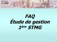 Etude de Gestion PowerPoint PPT Presentation