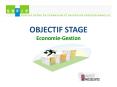 OBJECTIF STAGE Economie-Gestion PowerPoint PPT Presentation