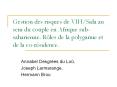 Gestion des risques de VIH/Sida au sein du couple en Afrique sub-saharienne. R PowerPoint PPT Presentation