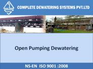 open pumping dewatering, Dewatering borehole system