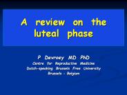 A review on the luteal phase