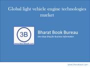 Global light vehicle engine technologies market