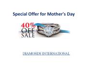 Special Offer for Mother's Day