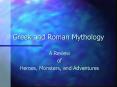 Greek and Roman Mythology PowerPoint PPT Presentation