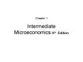 Chapter 1 Intermediate Microeconomics 6th Edition PowerPoint PPT Presentation