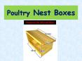 Poultry Nest Boxes PowerPoint PPT Presentation