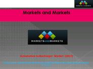 Automotive Turbocharger Market