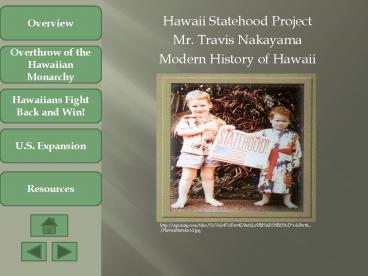 Hawaii Statehood Project