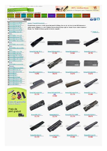 batterie pour portable dell