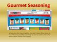 Gourmet Seasoning PowerPoint PPT Presentation