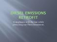 Diesel Emissions Retrofit PowerPoint PPT Presentation