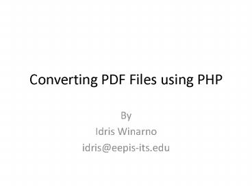 presentation player overlay