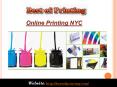 Online Printing NYC (1) PowerPoint PPT Presentation