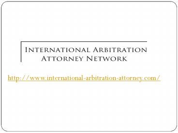 In-sight into Legal 500 International Arbitration