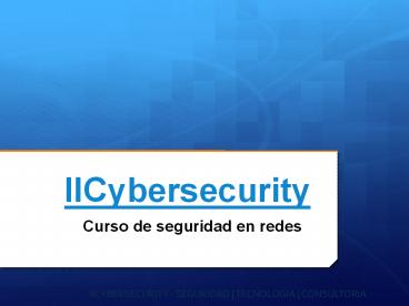 curso de seguridad en redes