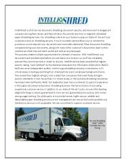 Paper shredding services pa