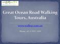 Enjoy Your Weekends on a Great Ocean Walk PowerPoint PPT Presentation