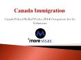 Canada Federal Skilled Worker 2014 Occupations list for Technicians PowerPoint PPT Presentation
