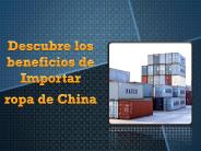 importar ropa de china