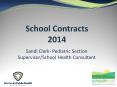 School Contracts 2014 PowerPoint PPT Presentation