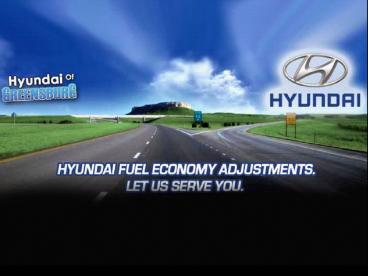 Slide Show: Hyundai of Greensburg Vehicles for Sale