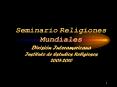 Seminario Religiones Mundiales Divisi PowerPoint PPT Presentation