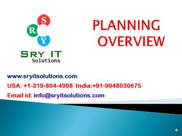 presentation player overlay
