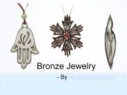 Stylish Bronze Jewelry Box For Protecting Precious Ornament