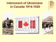 Internment of Ukrainians      in Canada 1914-1920 PowerPoint PPT Presentation