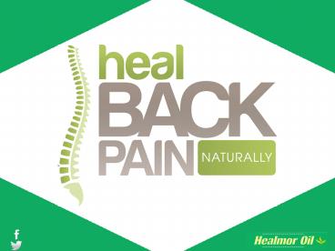 Heal Back Pain Naturally