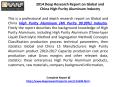 Global & China High Purity Aluminum Industry- Market Status and Trends by 2019 PowerPoint PPT Presentation