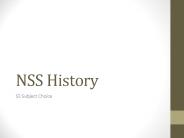 NSS History