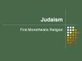 Judaism PowerPoint PPT Presentation