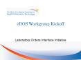eDOS Workgroup Kickoff PowerPoint PPT Presentation