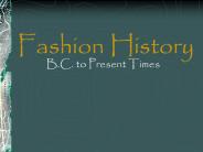 Fashion History