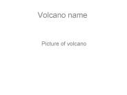 Volcano name