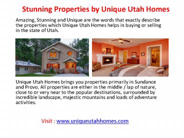 Sundance Utah real estate