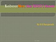 LabourNet, the NGO I know