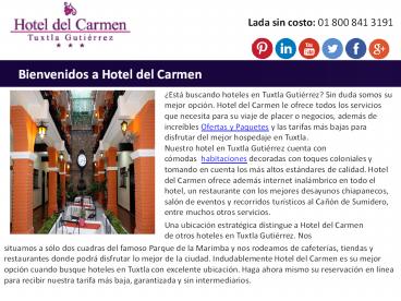 Hoteles De Tuxtla Gutierrez