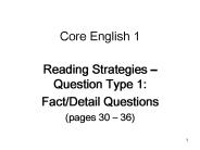 Core English 1