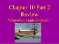 Chapter 10 Part 2 Review  PowerPoint PPT Presentation