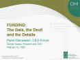 FUNDING: The Data, the Devil and the Details PowerPoint PPT Presentation